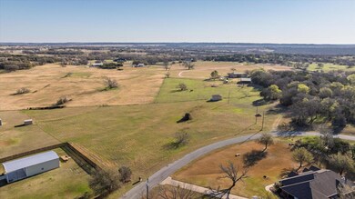 Bird's eye view with a rural view