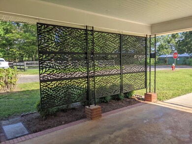 Carport Privacy screen