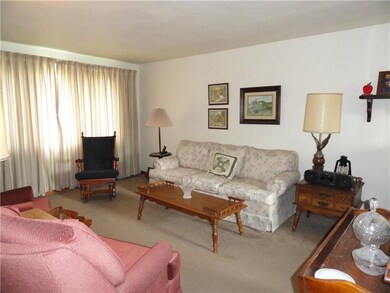 Large front window in living room