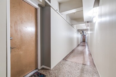 A quiet walk down the 9th floor hallway