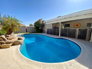 Pool w Water Feature
