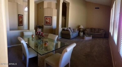 Alternate view of living & dining