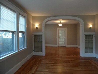 Living Room. Period details/built in bookcases