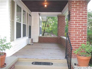 Welcoming front porch!