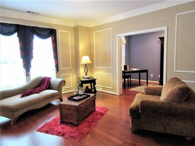 Formal Living looking into Study