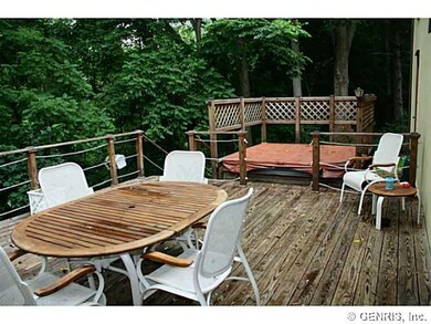 Deck Deck and Hot Tub