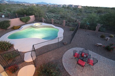 Pool From Balcony