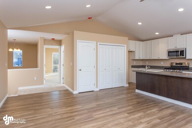 Kitchen and Living Areas