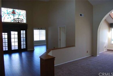 View towards formal dining room from entry door.