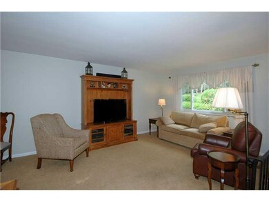 Living Room. Spacious living room open to the dini