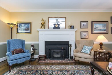 One of three wood stoves in home