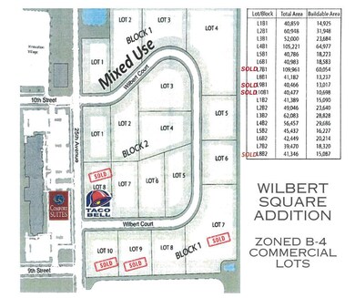 Wilbert Square Map
