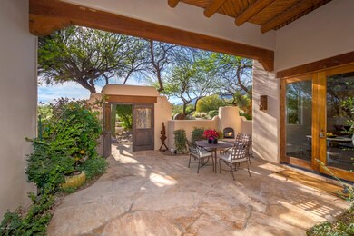 front courtyard