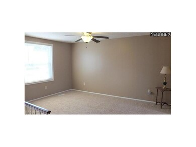 Living room with new carpet