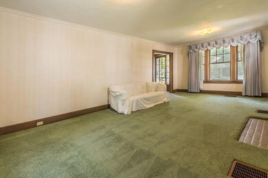 spacious living room