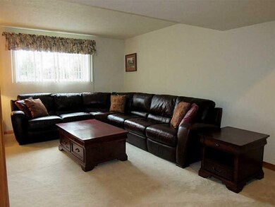 Family Room. Large window allows natural light int