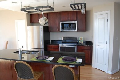 Kitchen has new stainless appliances and new grani