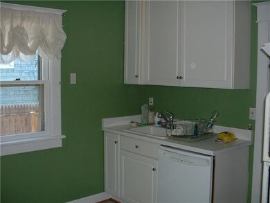 Kitchen Kitchen has upddated white cabinetry