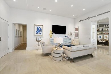Secondary seating area in main living space