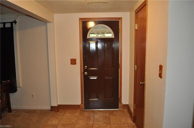 front door and hall closet