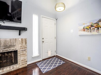 Light and bright right as you enter with designer