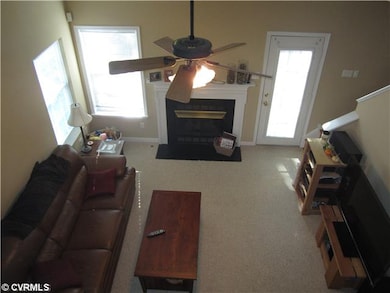 Living Room - View of Living Room from Upstairs Lo