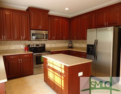 Kitchen. Incredible cabinets, center Island and ti