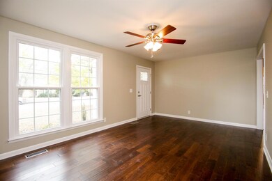 Beautiful hardwoods as you enter the front door.  New windows throughout!