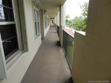 Clean and well maintained exterior walk