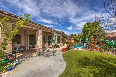 View of patio with an outdoor pool