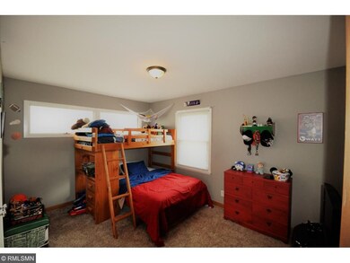 Bedroom two with new carpet - 2017