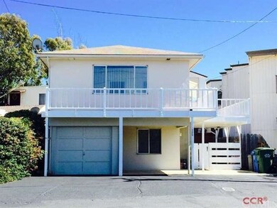 The property faces west towards the ocean and sits