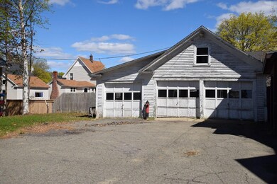 Three bay garage...