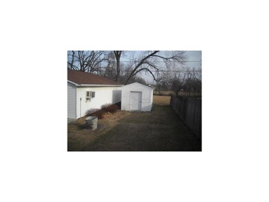 Other. Shed located behind the garage.