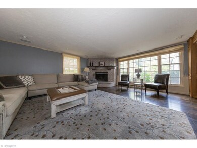 Huge Family Room with Gas Burning Fireplace