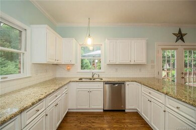 Completely updated white kitchen!  Granite counter