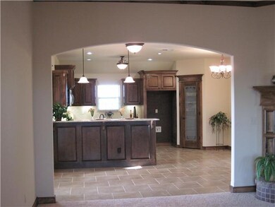 Kitchen. Tons of cabinets with granite counter, sp