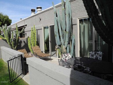 Gated Back Patio