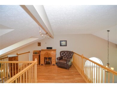 Bonus space on the second floor being used as an o