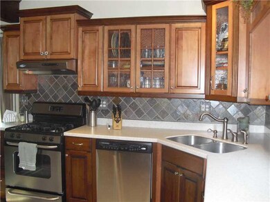 Kitchen. The remodeled kitchen is not only very fu