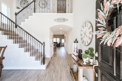 Step inside this beautiful open floor plan with gorgeous flooring throughout the entire first floor.