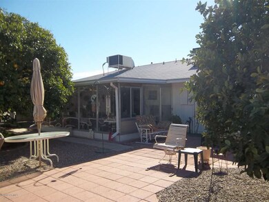 EXTERIOR VIEW OF WINTER SUN ROOM