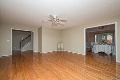 Another view of the family or living room.
