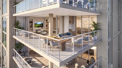 Island at West Bay Club - wrap-around balcony