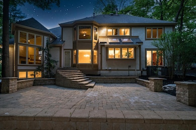 Twilight patio