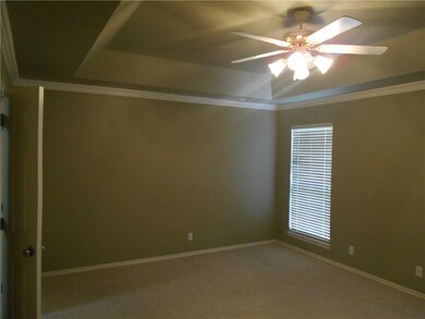 Master Bedroom with tray ceiling