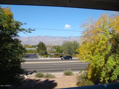 view from balcony