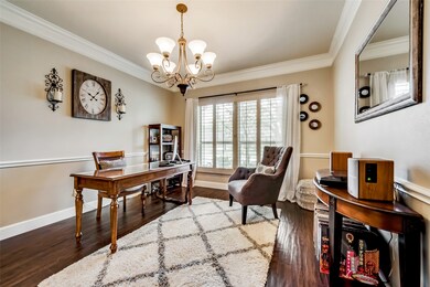 Flexible space to meet all your needs. Now being used as home office, this spacious space easily transforms back into a show-stopping formal dining room.