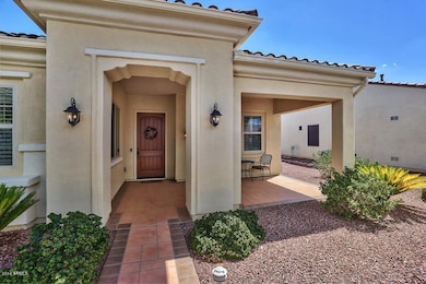 Covered front porch