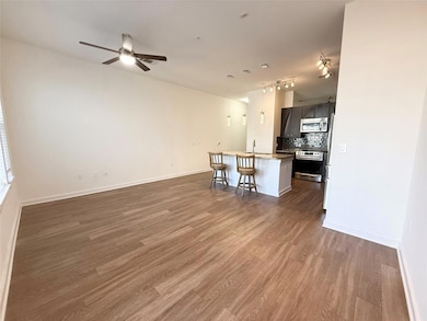 Kitchen with a kitchen breakfast bar, wood finish